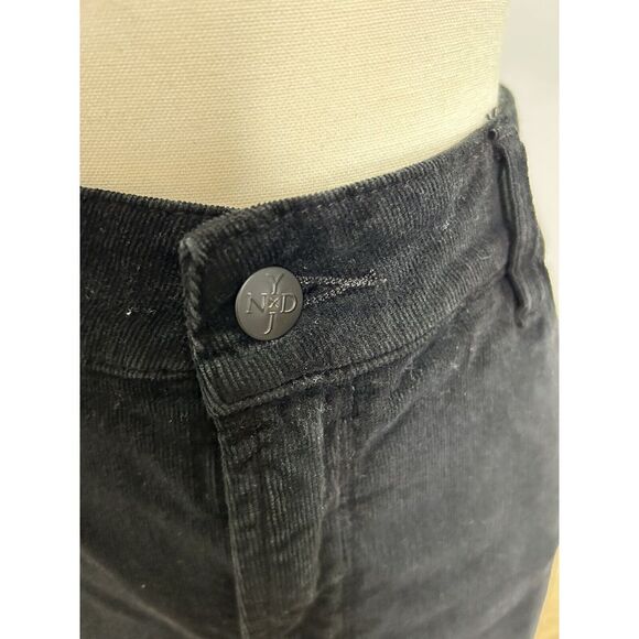 NYDJ Black Corduroy Skinny Pants | Mid-Rise, Classic Style Size 14 - Picture 2 of 10
